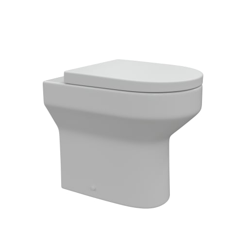 Amalie Rimless Back To Wall Comfort Height WC & Soft Close Seat