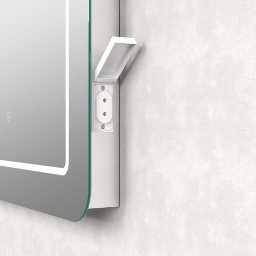 Elga 500 x 700mm Rectangle Front-Lit LED Mirror