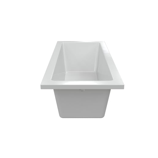 Navarre Square Single End Bath With Legs 1700 x 700 x 550mm