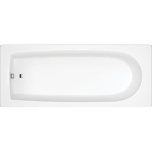 Miami Round Single End Bath With Legs 1700 x 700 x 550mm