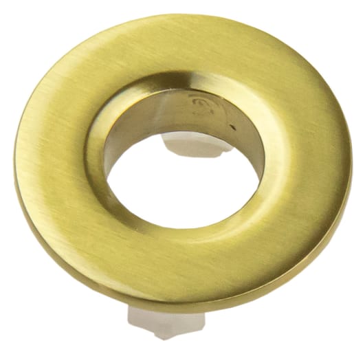 Overflow Ring Brushed Brass