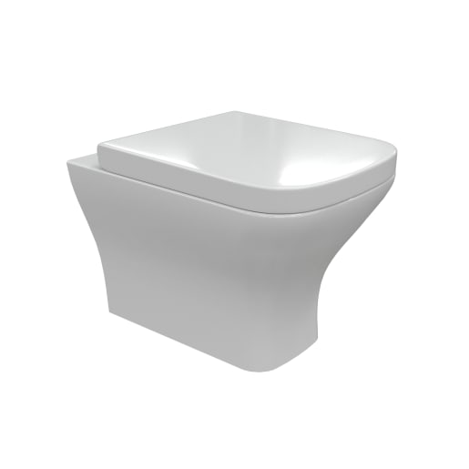 Radiance 510mm Floor Standing Furniture Pack White Gloss With Chrome Finishes