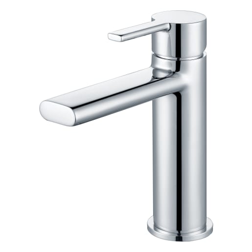 Radiance 510mm Floor Standing Furniture Pack White Gloss With Chrome Finishes