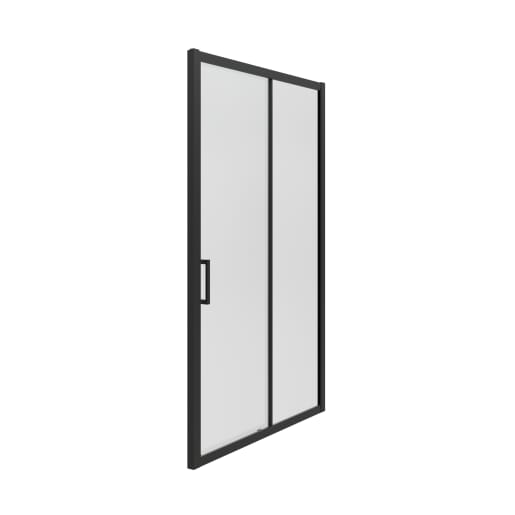 Sigrid 1200mm Sliding Door Matt Black