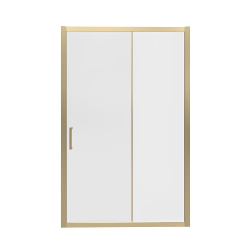 Sigrid 1200mm Sliding Door Brushed Brass