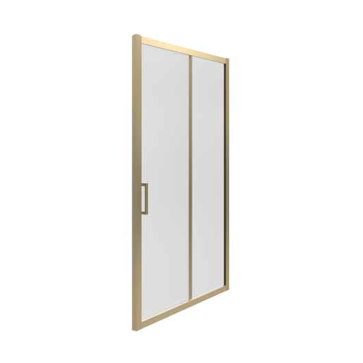 Sigrid 1200mm Sliding Door Brushed Brass