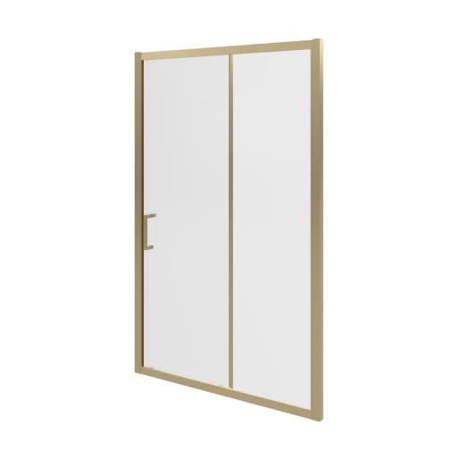 Sigrid 1200mm Sliding Door Brushed Brass