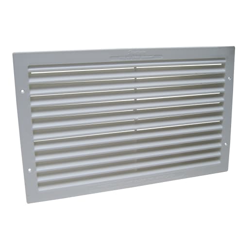 Flush Fitting Large Compartment Ventilator 370 x 231mm White