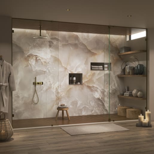 Showerwall SCA70 Acrylic Onyx Sand 2400 x 1200mm