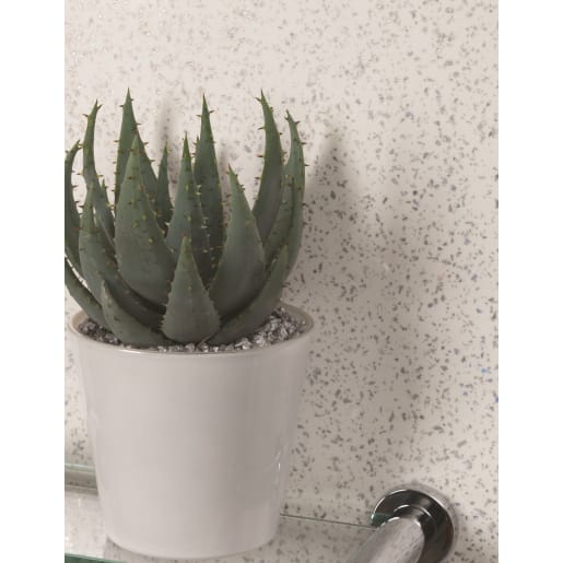 Showerwall SW22 Proclick White Galaxy 2440 x 600mm PLY