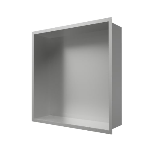 Showerwall Niche Brushed Stainless 305 x 305 x 120mm
