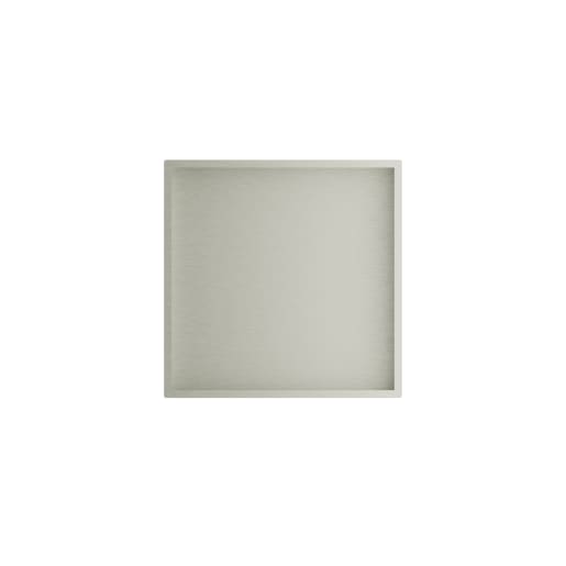 Showerwall Niche Brushed Stainless 305 x 305 x 120mm