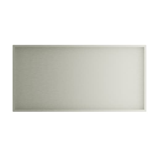 Showerwall Niche Brushed Stainless 610 x 305 x 120mm
