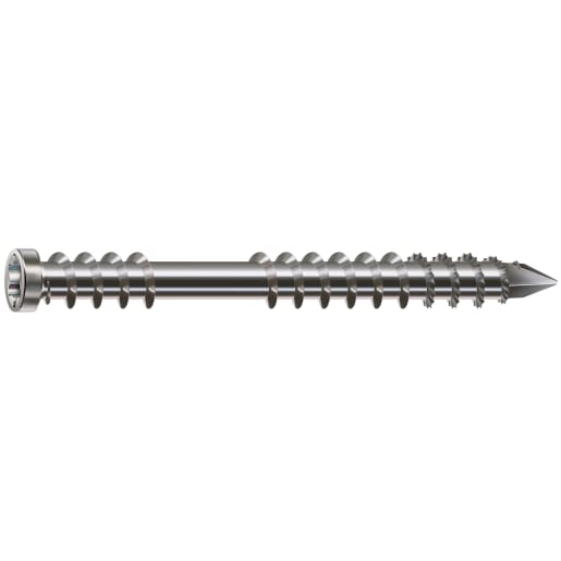 SPAX Stainless-Steel Decking Screws T25 T-Star Plus Recess 5.0 x 60mm Tub of 200