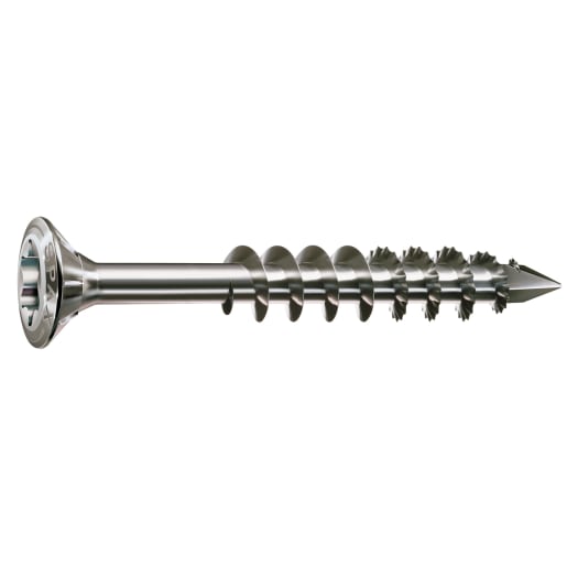 SPAX Stainless-Steel Façade Screws With Cut Point T20 T-Star Plus Recess 4.5 x 50mm Box of 200