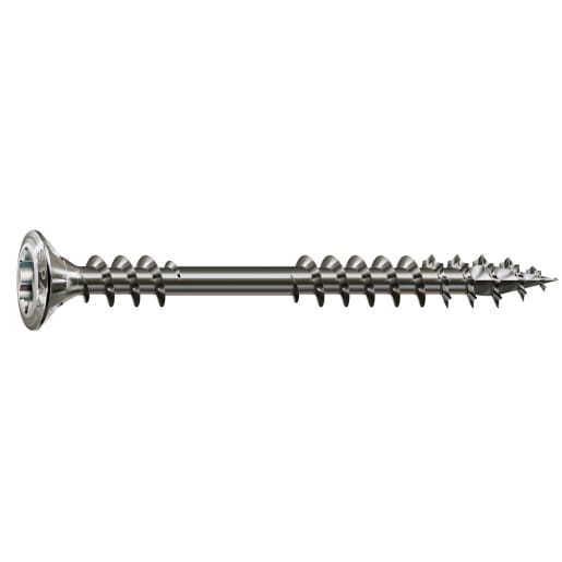 SPAX Stainless-Steel Façade Screws With Fixing Thread T20 T-Star Plus Recess 4.5 x 50mm Box of 200