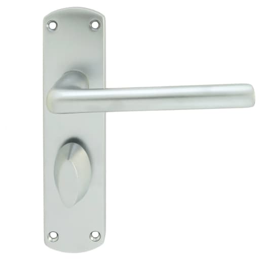 Serozzetta Uno Lever Bathroom Handle Satin Chrome