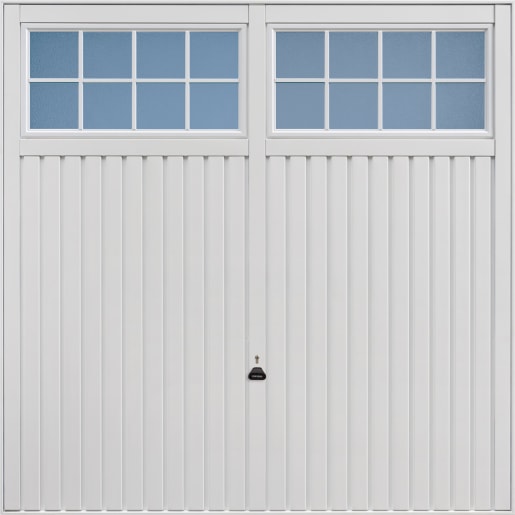 Garador 7666 Salisbury Canopy Framed Garage Door 2284 x 1981mm White