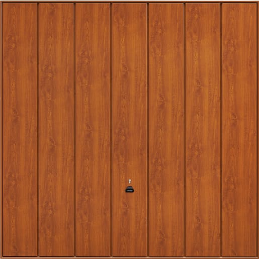 Garador 7070 Sherwood Canopy Frm Garage Door 2134 x 2136mm Goldn Oak