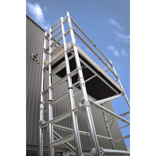 Single Width Alloy Tower 2.5m x 0.72m x 4.20m