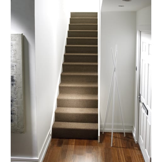 Whitewood Straight Flight PEFC Staircase with Rise 2574mm
