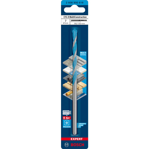 Bosch Expert Multi Construction CYL-9 Drill Bit 7 x 90 x 150mm