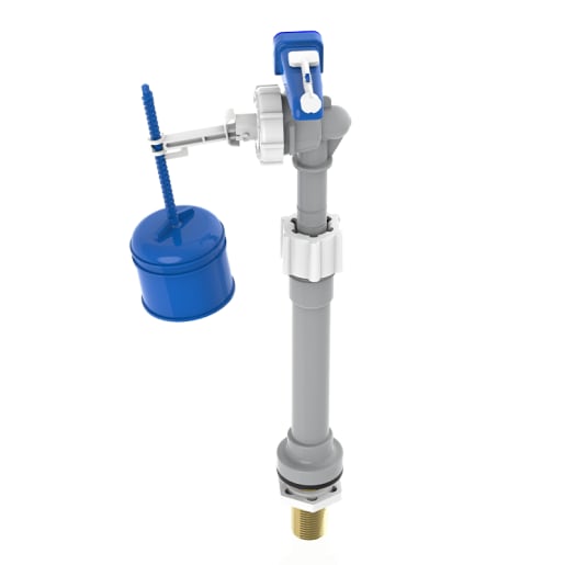 Thomas Dudley Hydrolo Telescopic Bottom Brass Inlet Valve Blue