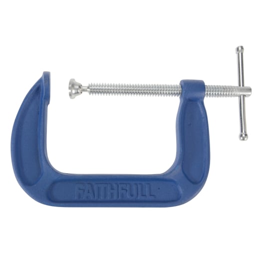 Faithfull Medium-Duty G-Clamp 100mm (4in)