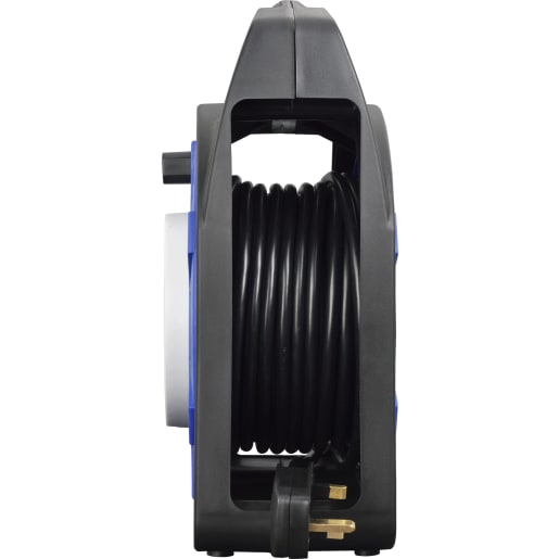 Masterplug Four Socket 13A Large Cassette Reel with 20m Cable
