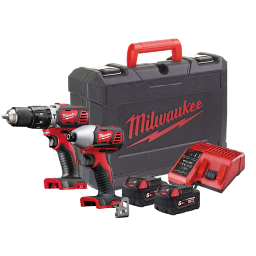 Milwaukee drill deals set 5ah