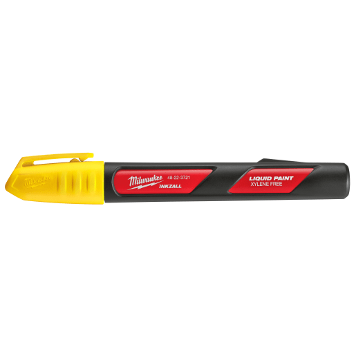 Milwaukee Inkzall Liquid Paint Marker Yellow