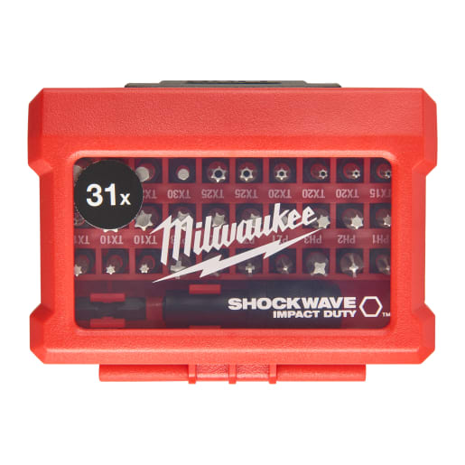 Milwaukee Shockwave Impact Duty 31pc Cassette