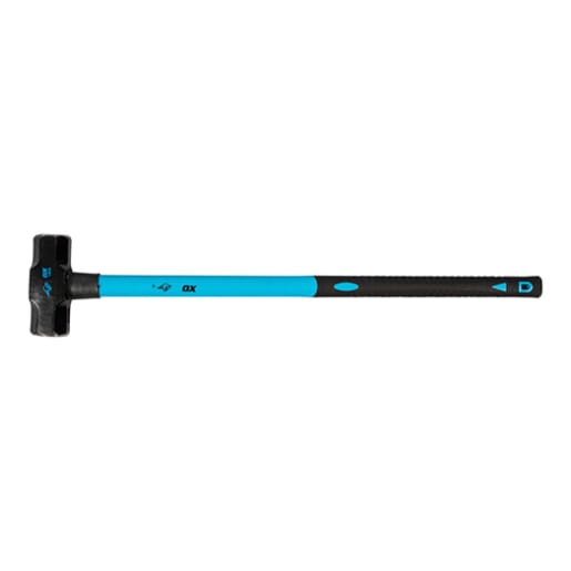 OX Trade Fibreglass Sledge Hammer 10lb Blue