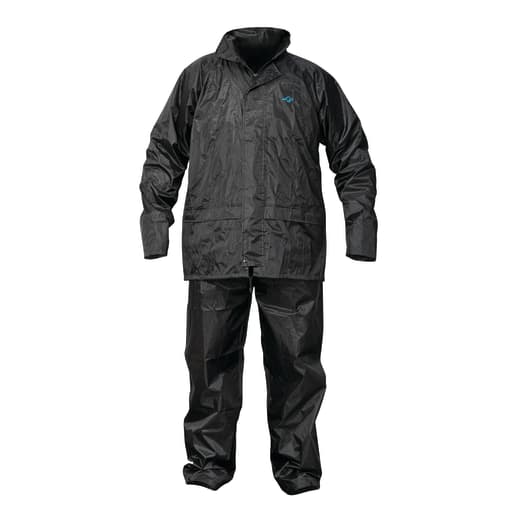 OX Waterproof Rainsuit Black Size L