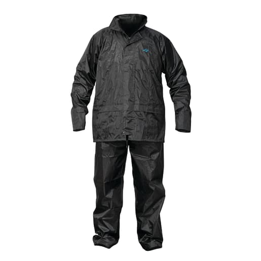 OX Waterproof Rainsuit Black Size XXL