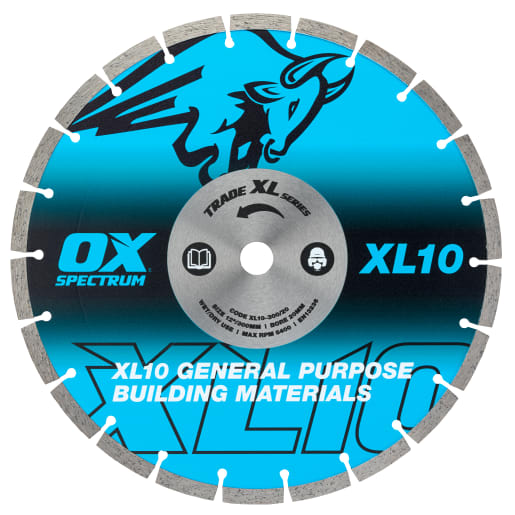 OX Trade XL-10 Segmented General Purpose Diamond Blade 115/22mm