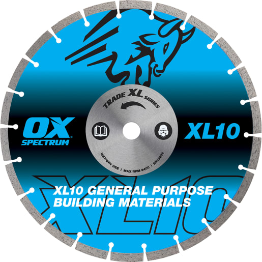 OX Trade XL-10 Segmented General Purpose Diamond Blade 300/20mm