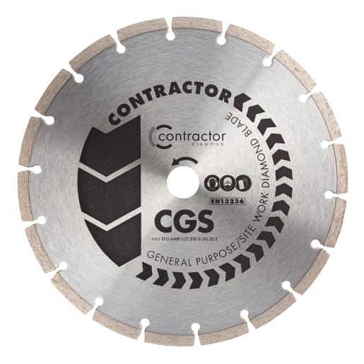 OX Contractor General Purpose  Diamond Blade 230/22.23mm