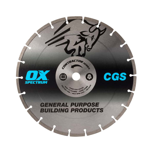 OX Contractor General Purpose  Diamond Blade 300/20mm