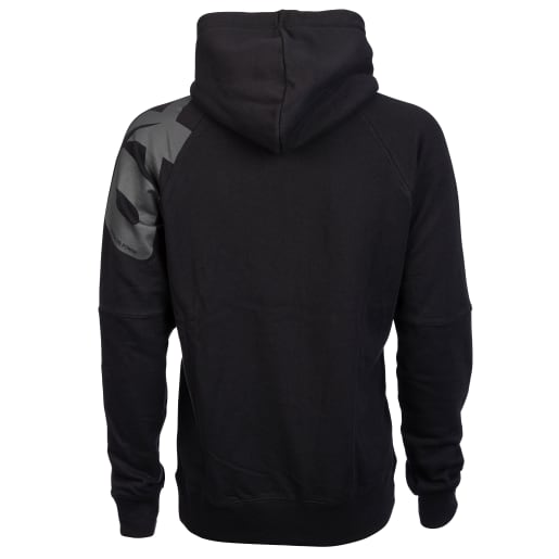 OX Zip Through Hoodie Black/Grey Size XL