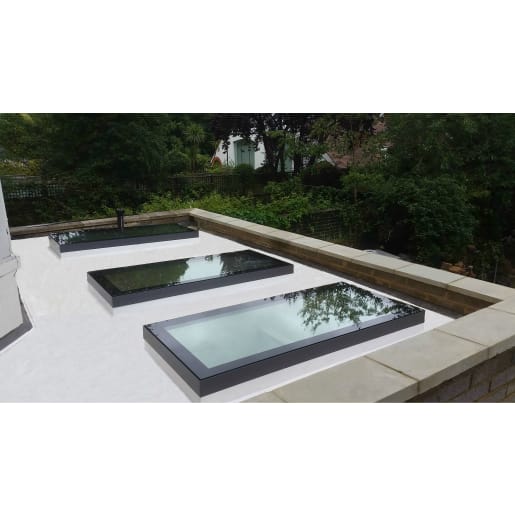 Infinity Flat Fixed Rooflight Bespoke Sizes 0.25-0.49m²
