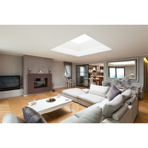 Infinity Flat Fixed Rooflight Stock Internal Sizes 1000 x 2500mm