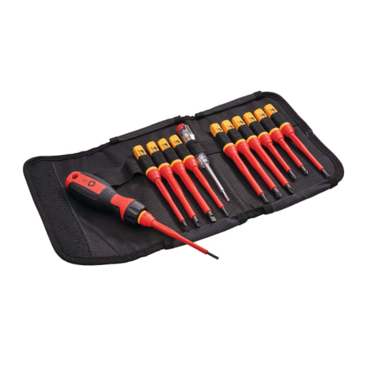 Faithfull VDE Quick Change Screwdriver Set (13 Piece)