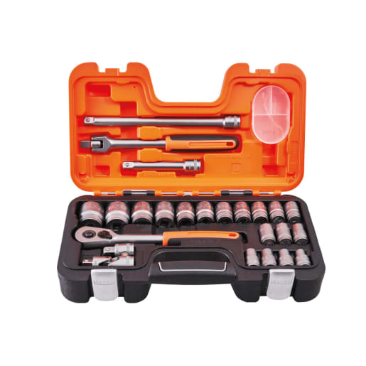 Bahco Socket Set - 1/2 Inch Drive - 24 Piece