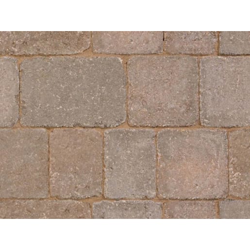 Marshalls Tegula 60 160 x 120 x 60mm 9.45m² Burnt Ochre