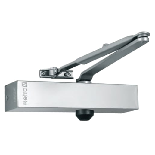 Union Retro-V Adjustable Size EN 3-4 Door Closer