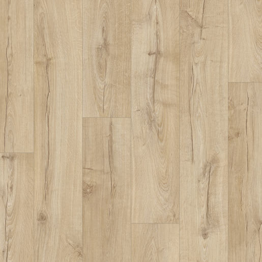 Quick-Step Classic Oak Beige Waterproof Laminate Flooring 8 x 190 x 1380mm