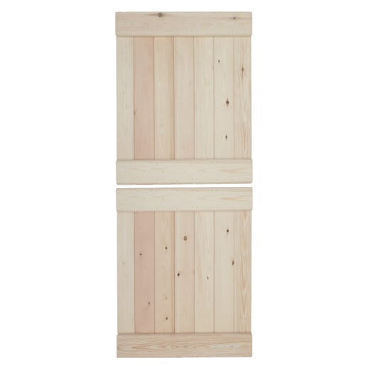 Heritage V Grooved Pine Stable Door - Custom Size up to 2150 x 950mm