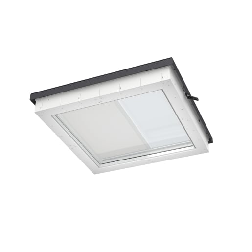 VELUX DSU 09090 4550WL Solar Blackout Blind for CVU/CFU Roof Window 90 x 90cm White 