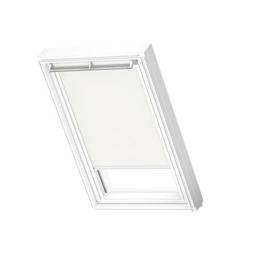 VELUX Manual Blackout Window Blind White DKL MK04 1025SWL 78 x 98cm